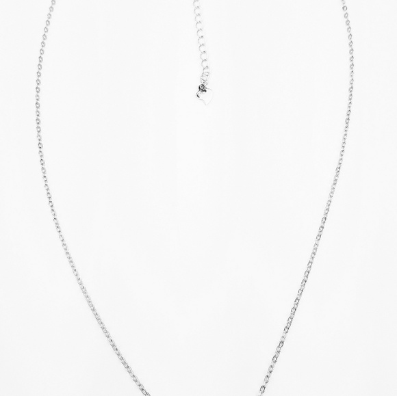 Solid 925 Sterling Silver Heart Necklace with Gift - Picture 3 of 3